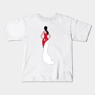 Singapore Woman Kids T-Shirt